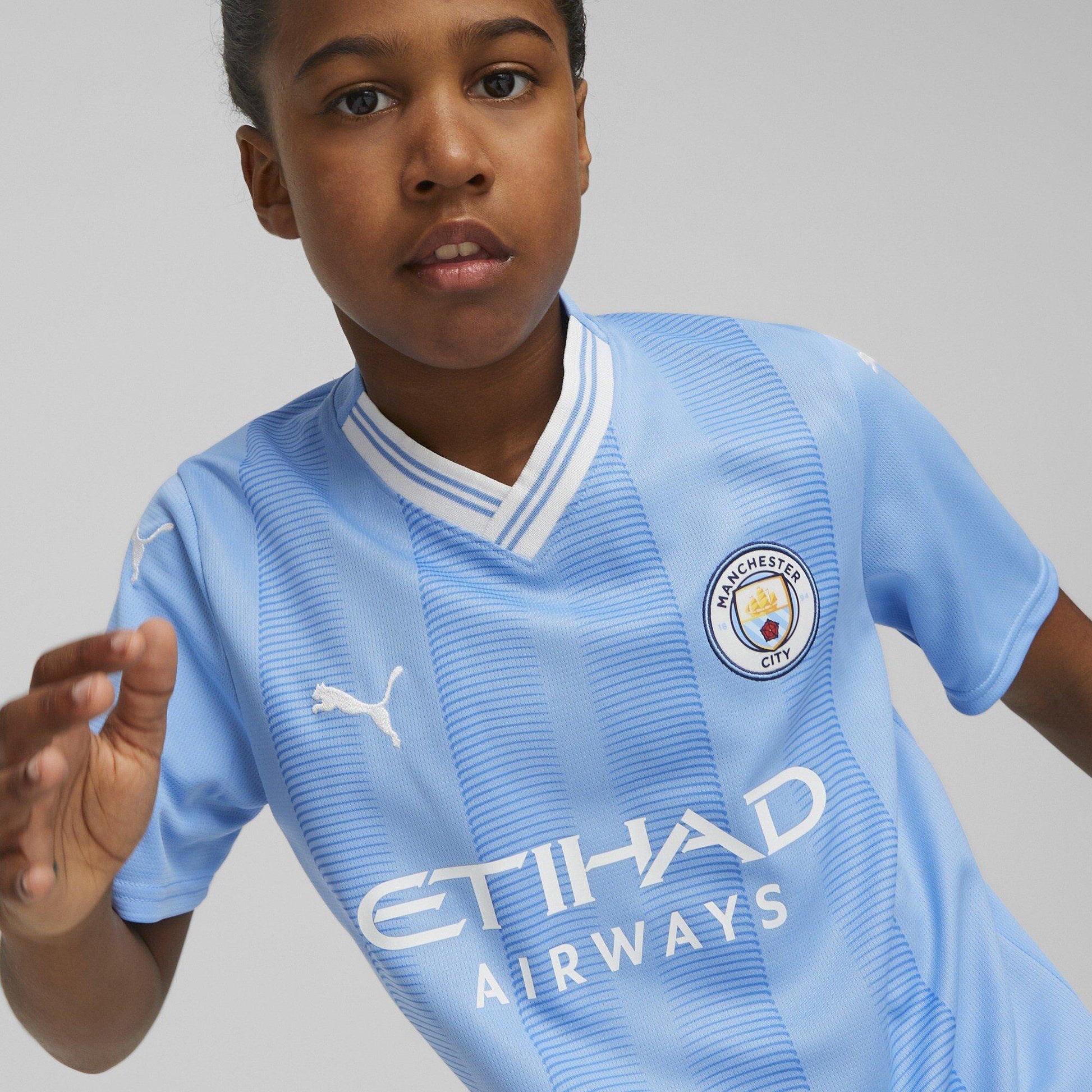 Puma MCFC Home Jersey Replica Jr