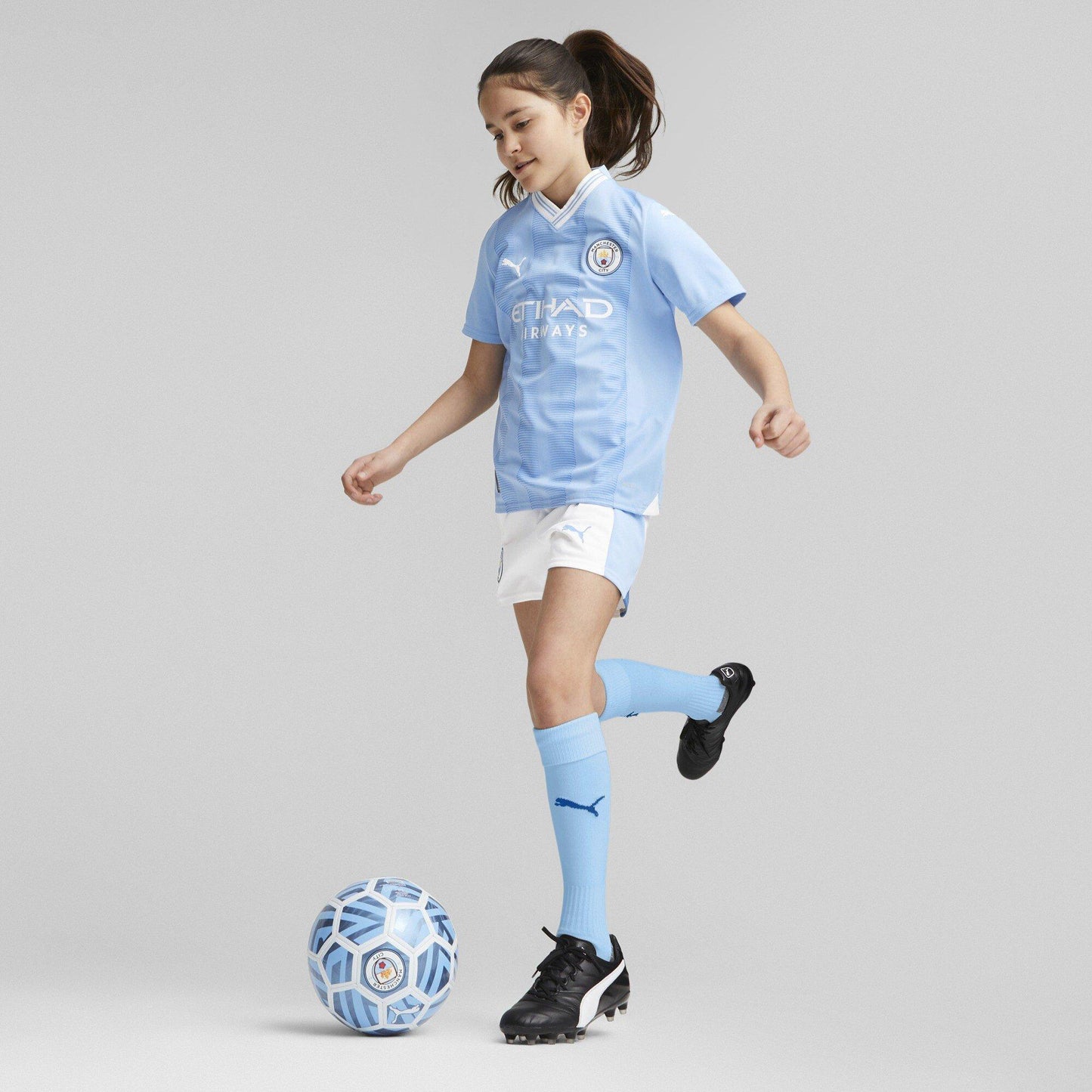 Puma MCFC Home Jersey Replica Jr