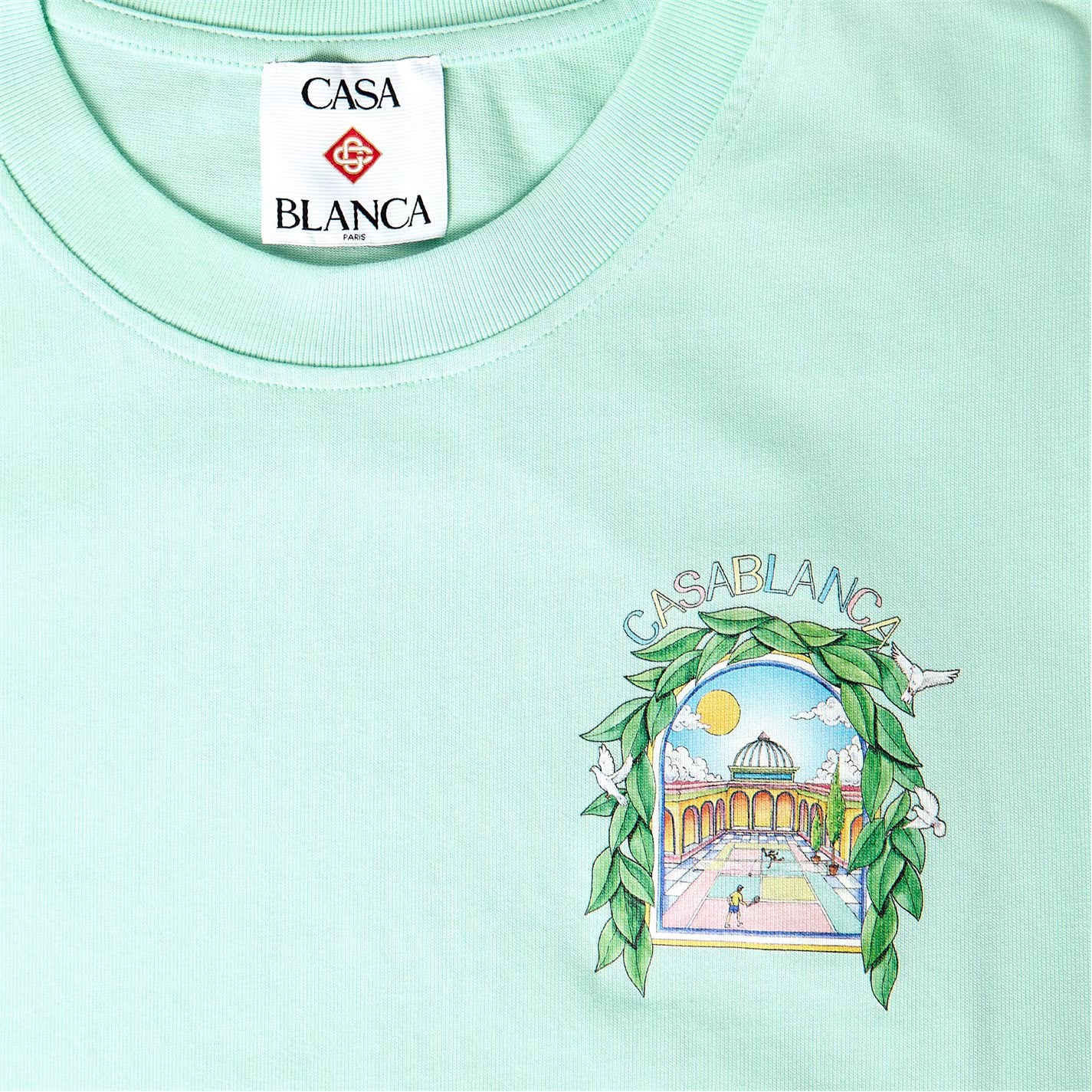 Men's Graphic Cotton L'Arche Tennis Club T-Shirt