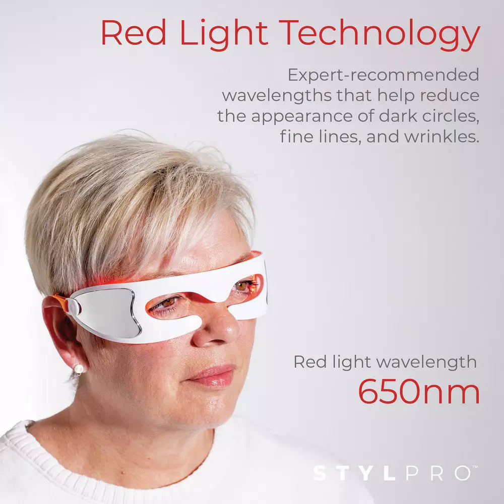 STYLPRO Radiant Eyes Red Light Therapy Goggles