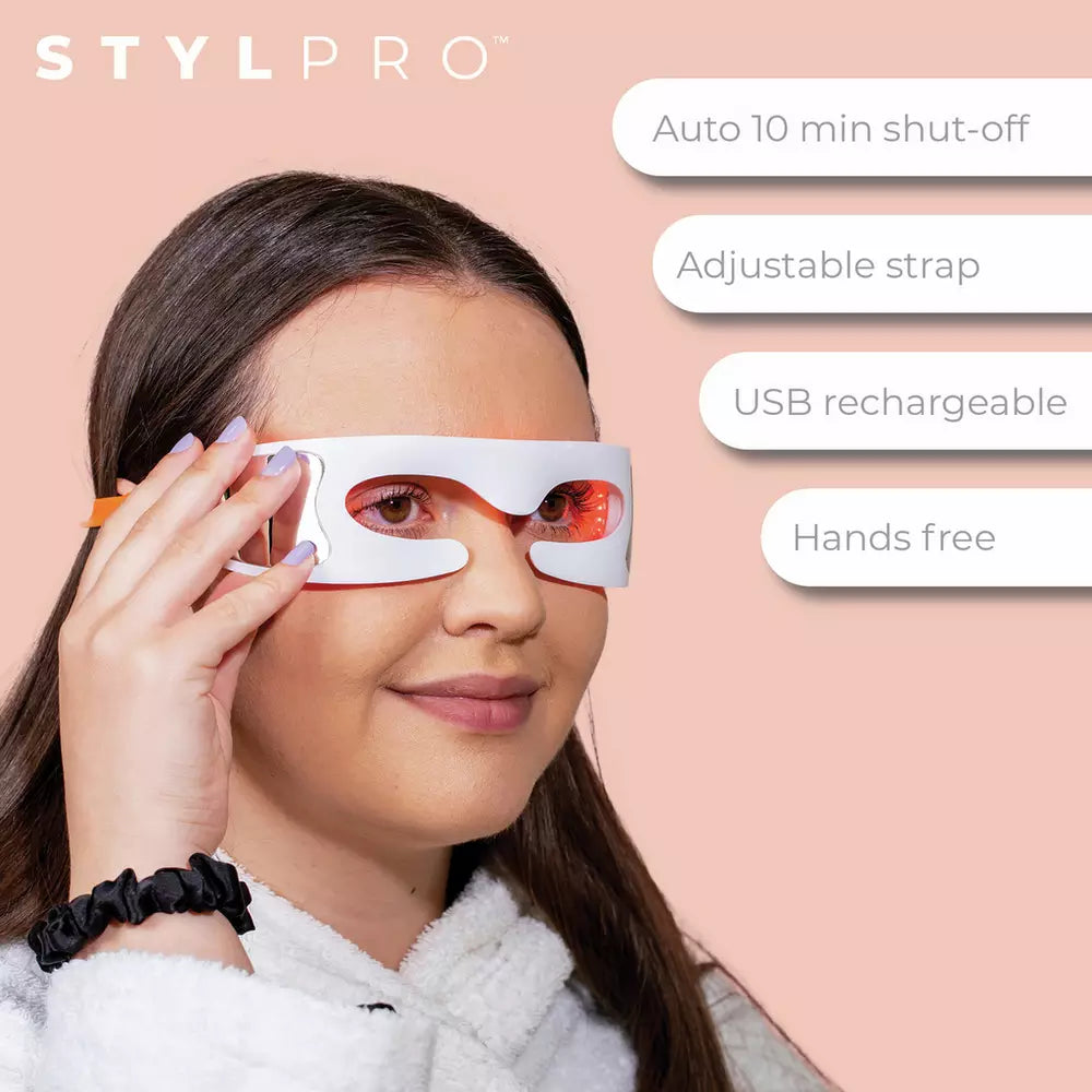 STYLPRO Radiant Eyes Red Light Therapy Goggles