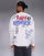 Aape by A Bathing Ape knitted jumper in off white with placement scribble print