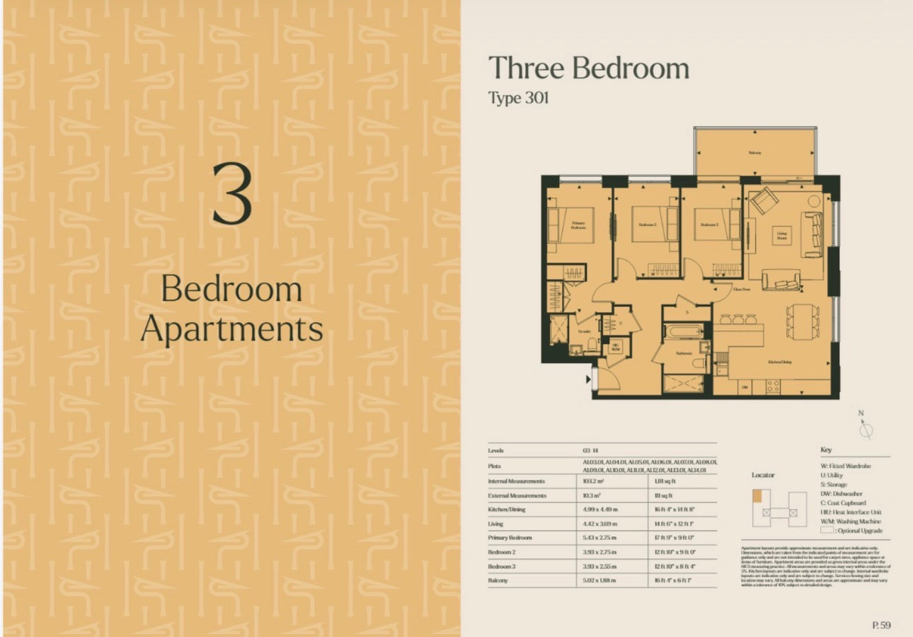 Heron Wharf — New Build 1-2-3 Bedroom Homes — Wellness Amenities — Zone 2 and 3 Canary Wharf London