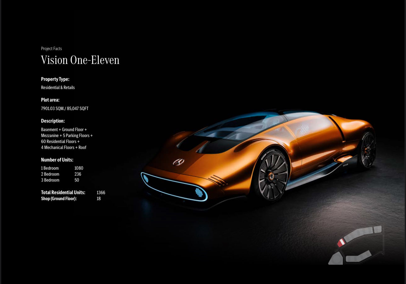 Mercedes Benz City Studio 1-2-3-4-5 Bedroom Ultra Luxury Residences and Penthouses