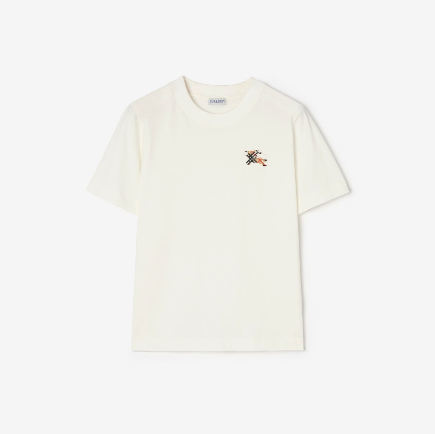Knight Check Cotton T-shirt