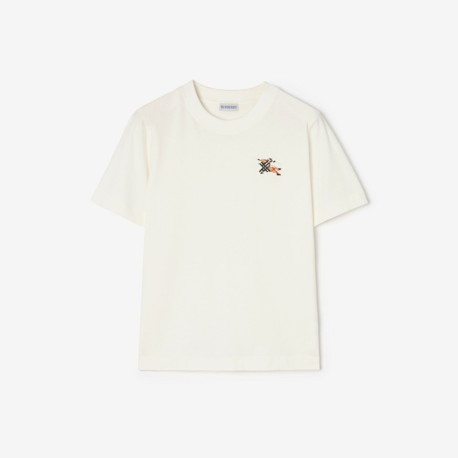Knight Check Cotton T-shirt
