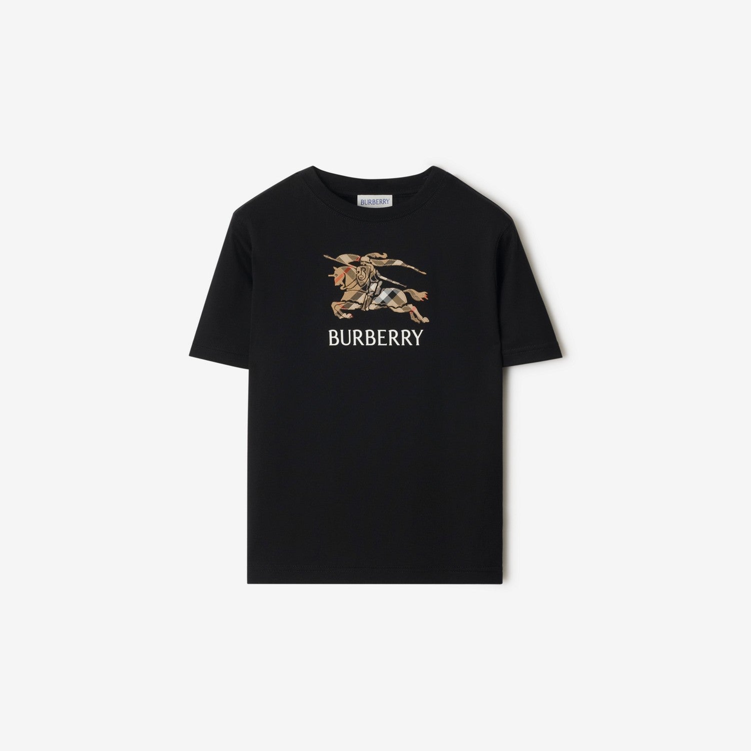 Knight Check Cotton T-shirt