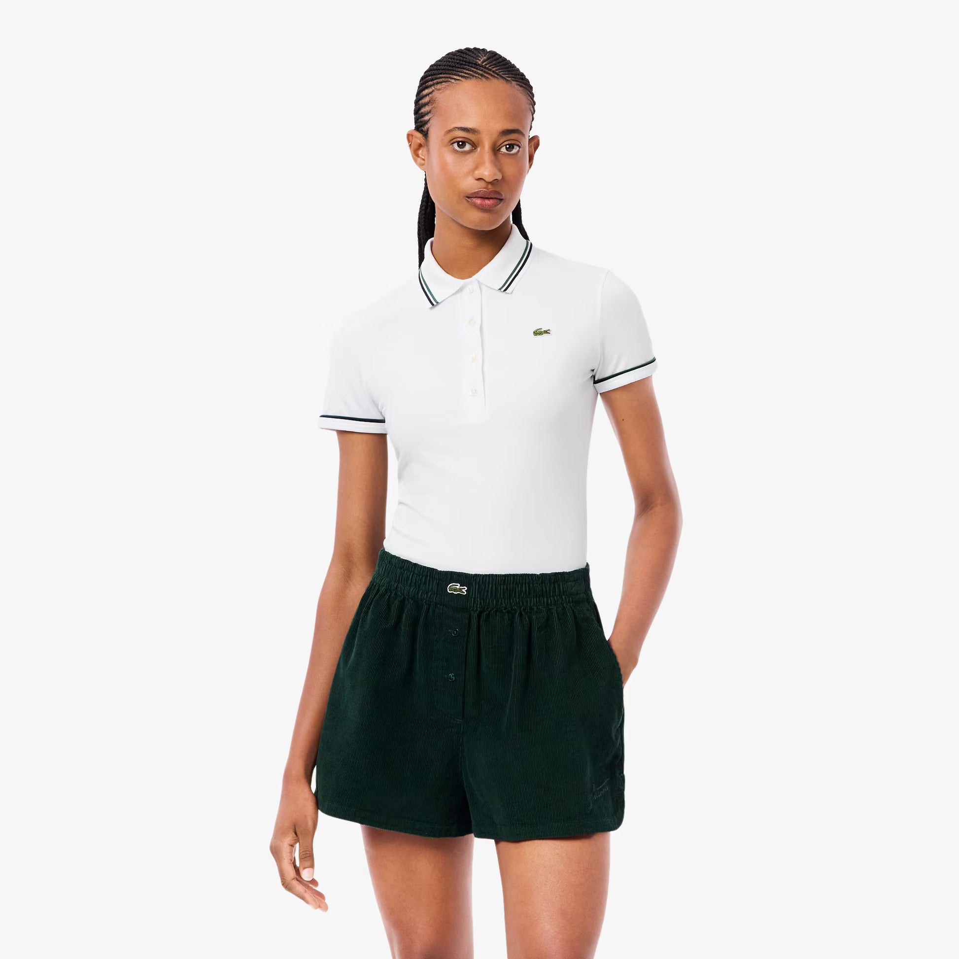 L.12.D Slim Fit Trim Detail Polo Shirt