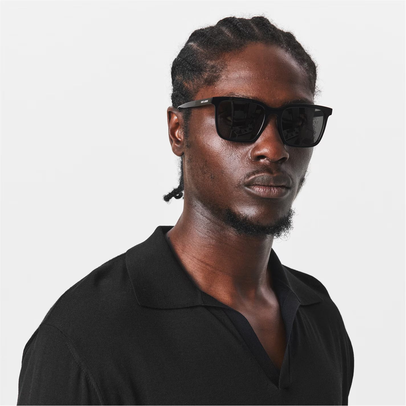 SAINT LAURENT Sl 500 Square-Frame Sunglasses