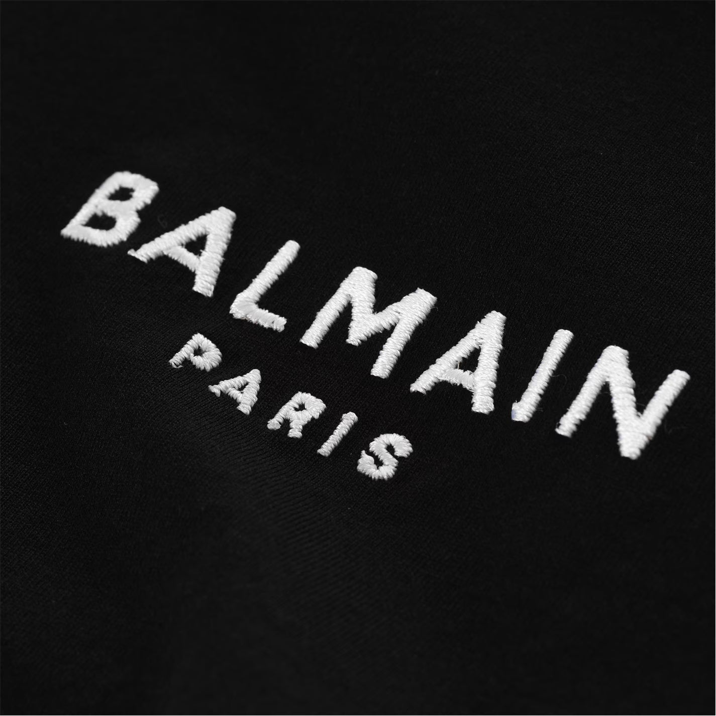 BALMAIN Men's Cotton Chest Logo T-Shirt