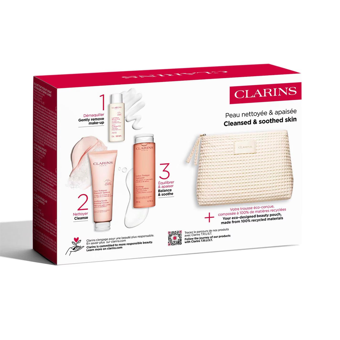 Clarins My Cleansing Essentials - Sensitive Skin (Worth £63)