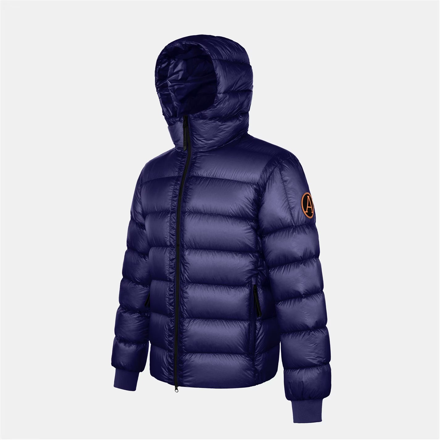 Men's Polar LW Puff Hooded Long Sleeve Short Puffer Jacket