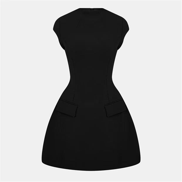ODD MUSE Cap Sleeve Mini Dress