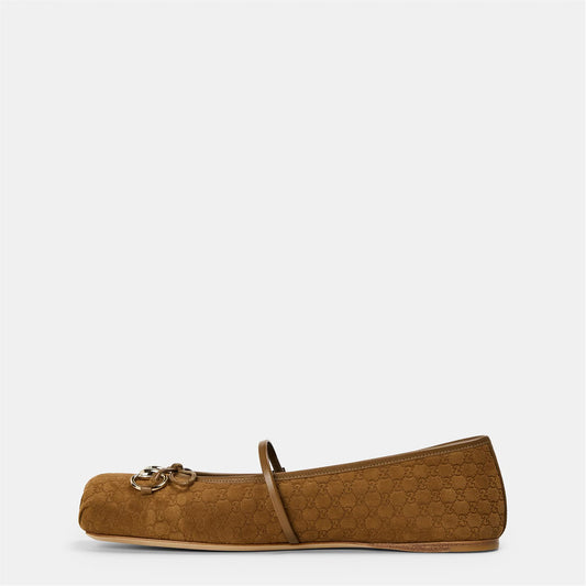 GUCCI Horsebit Ballet Flats