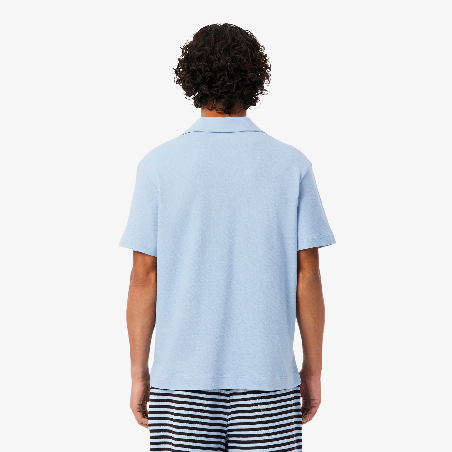 Classic Fit Textured Polo Shirt