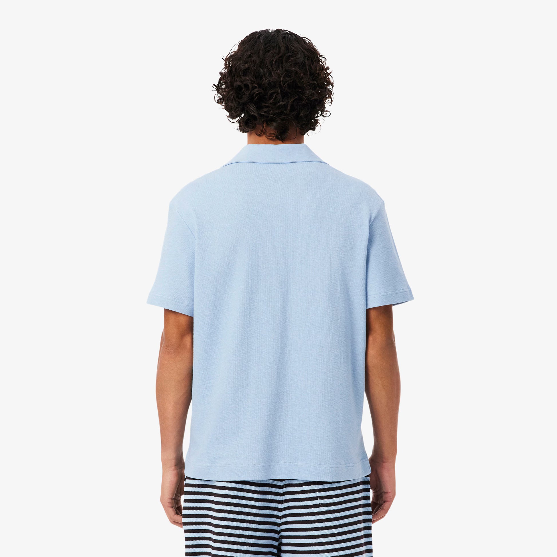 Classic Fit Textured Polo Shirt