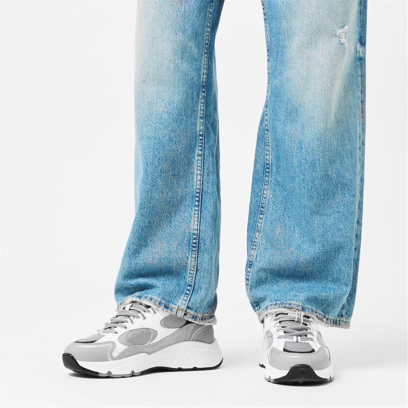 Men's Leather Pulse Trainers