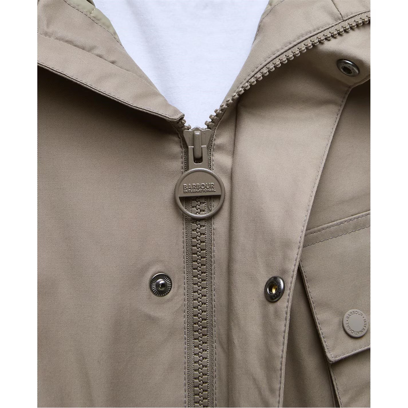 Barbour International Men's Endley Waterproof Hooded Long Sleeve Long Puffer Jacket