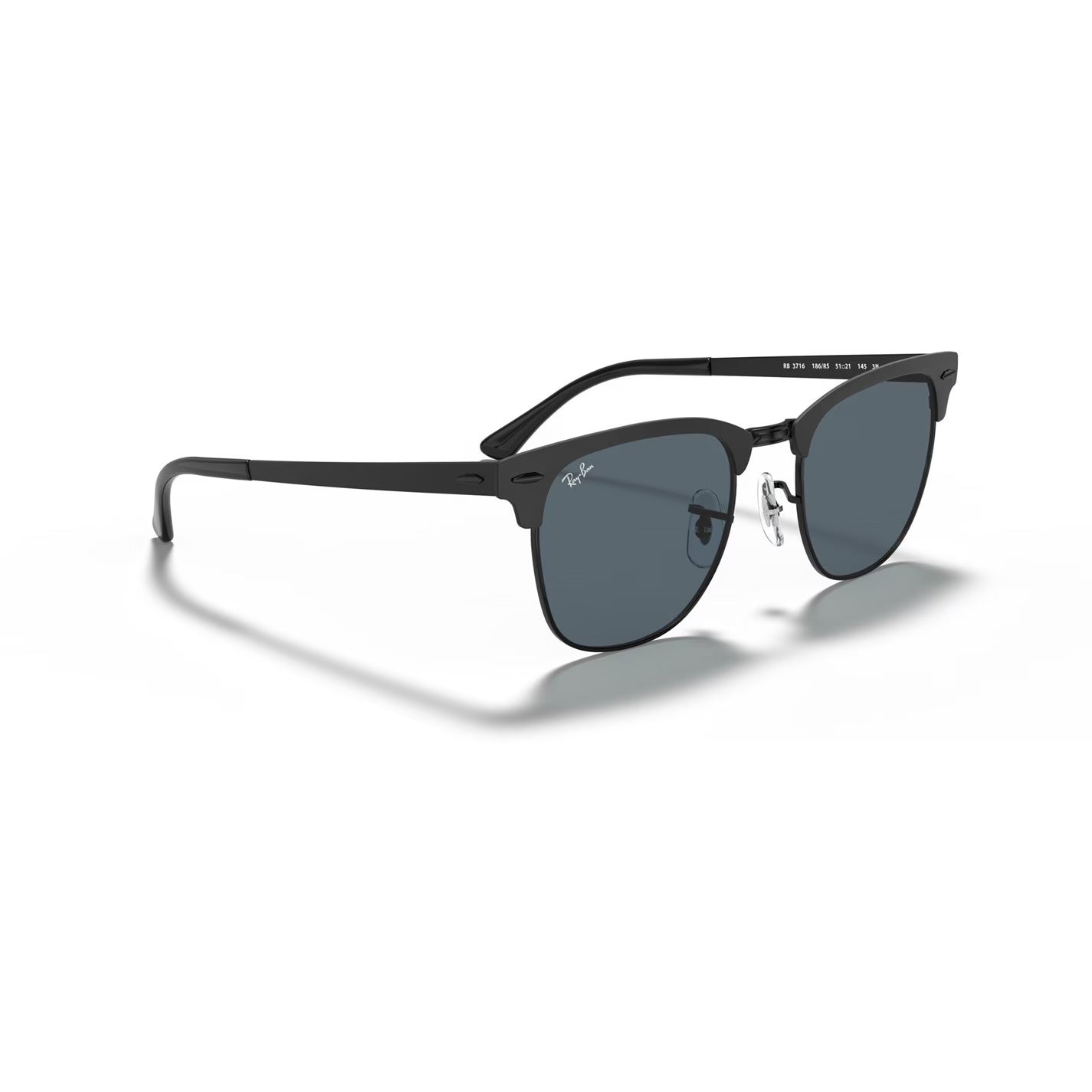 Ray-Ban Men's Metal Clubmaster Sunglasses