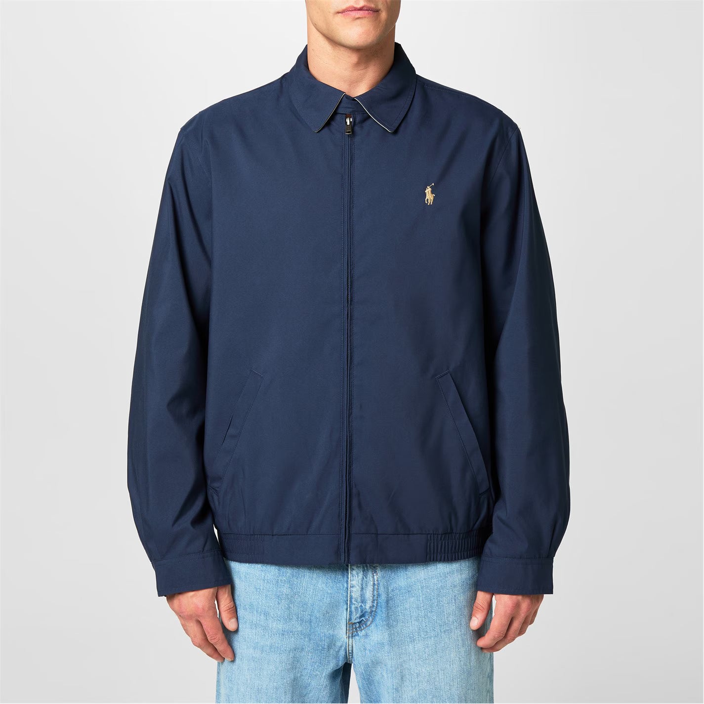 Men's Bi-Swing Cotton Water Resistant Harrington Jacket