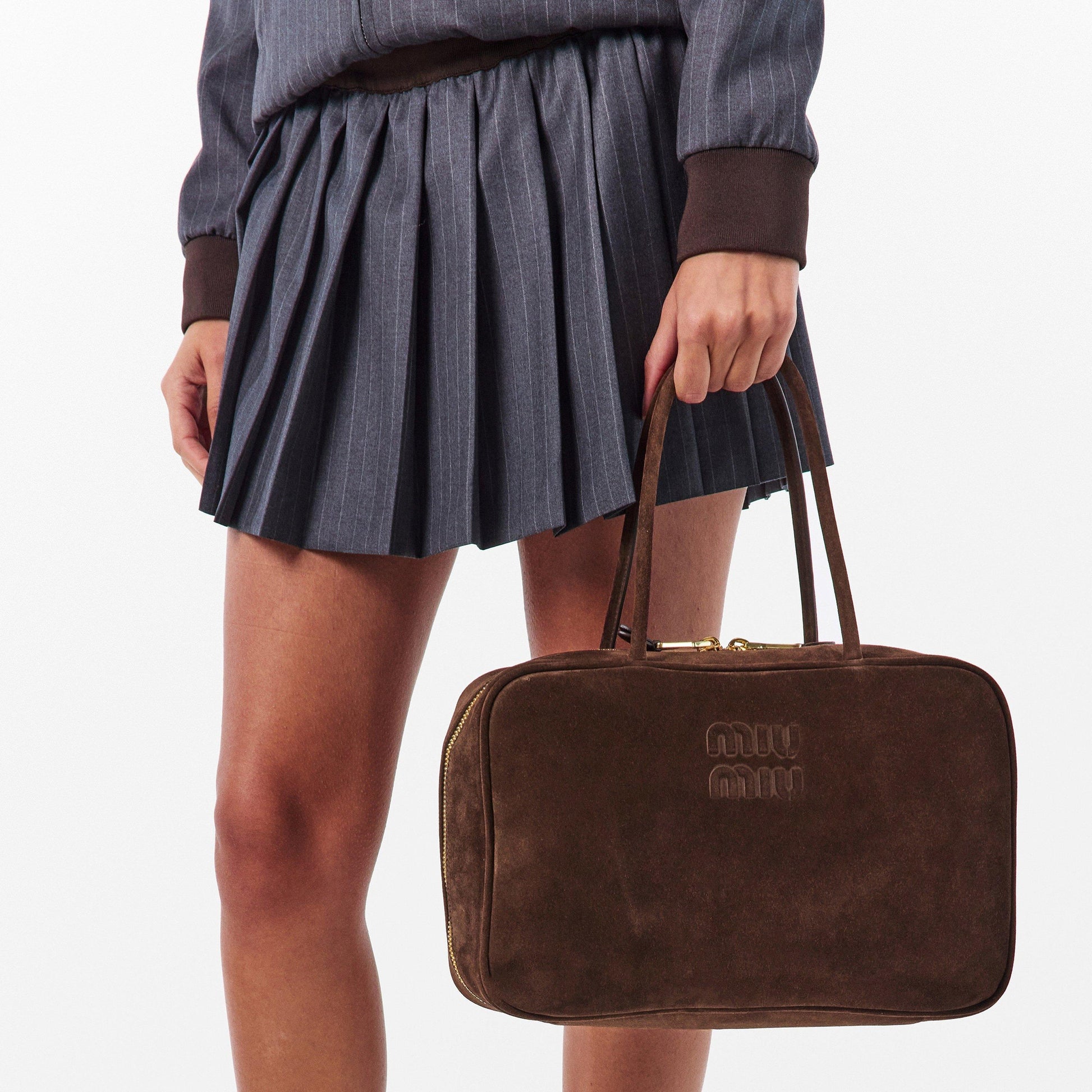 Miu Miu Suede Beau Bag