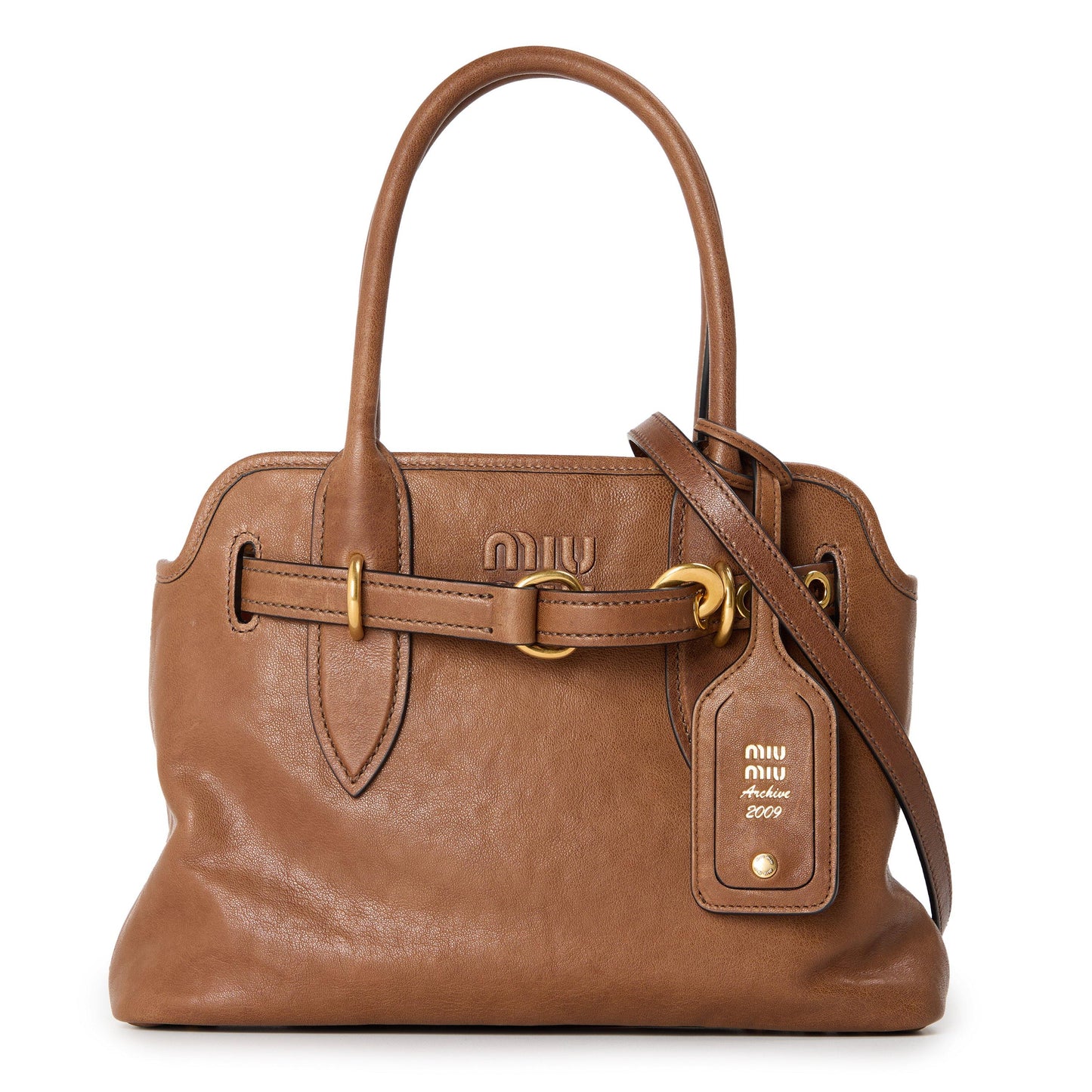 Miu Miu Aventure Nappa leather bag