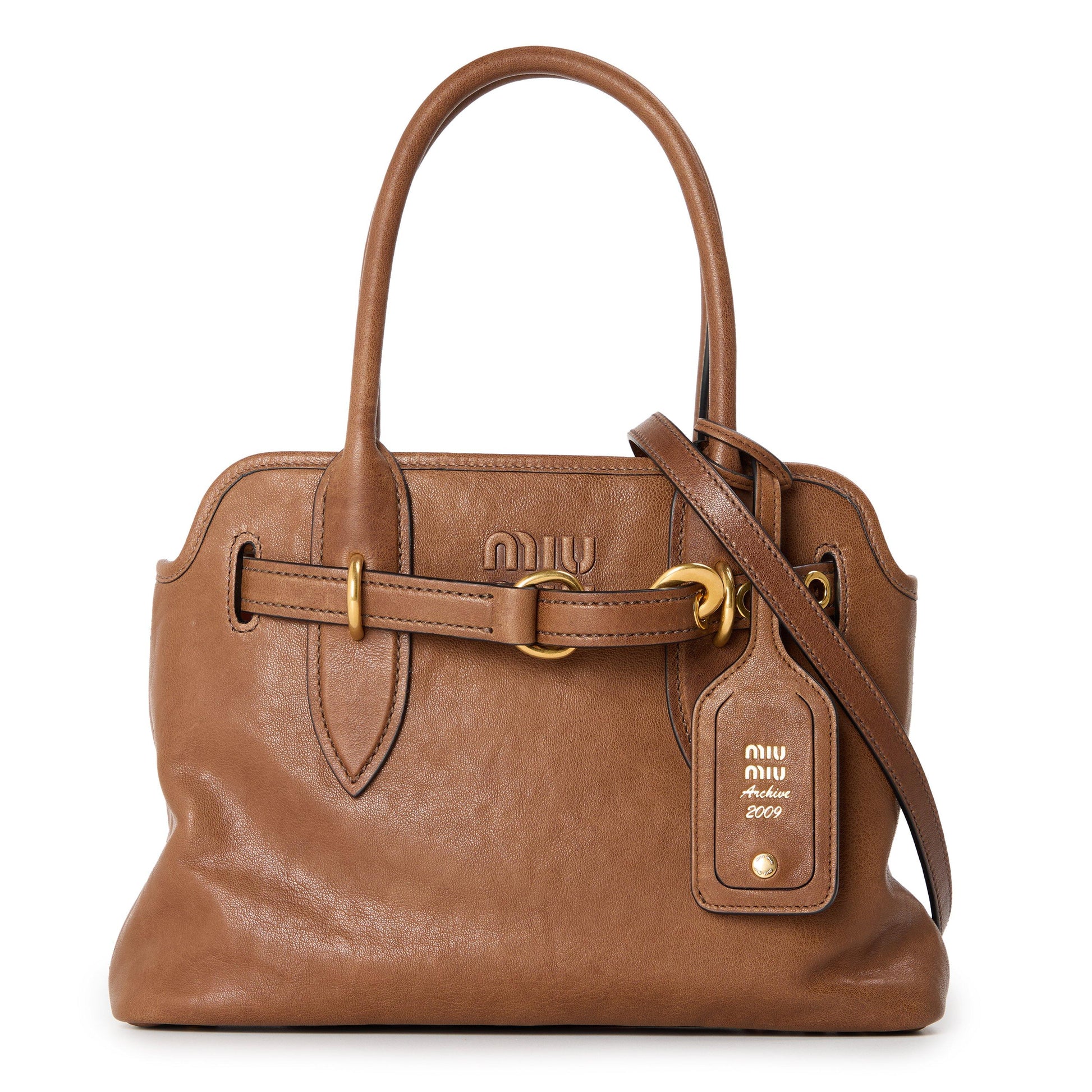 Miu Miu Aventure Nappa leather bag