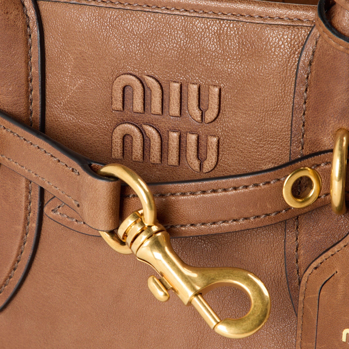 Miu Miu Aventure Nappa leather bag
