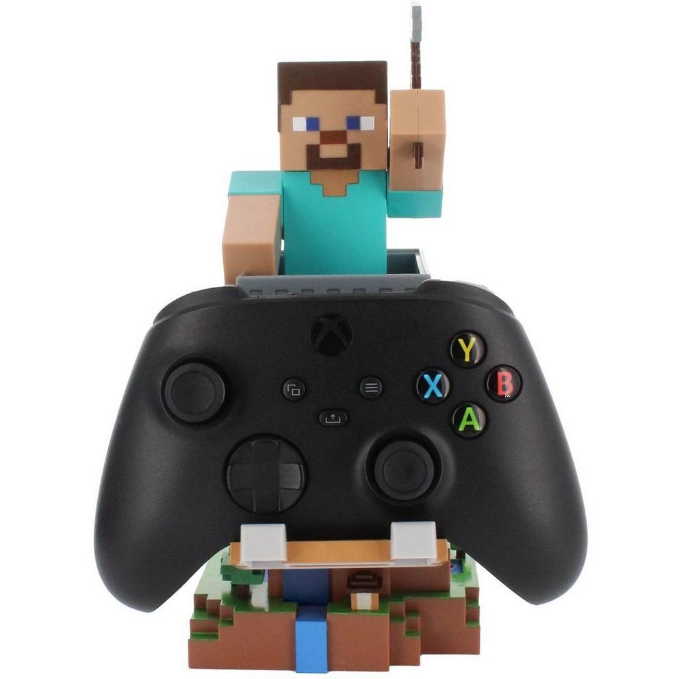 Minecraft: Steve Cable Guy R.E.S.T Collectible Figure Device Holder