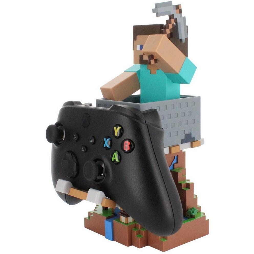 Minecraft: Steve Cable Guy R.E.S.T Collectible Figure Device Holder