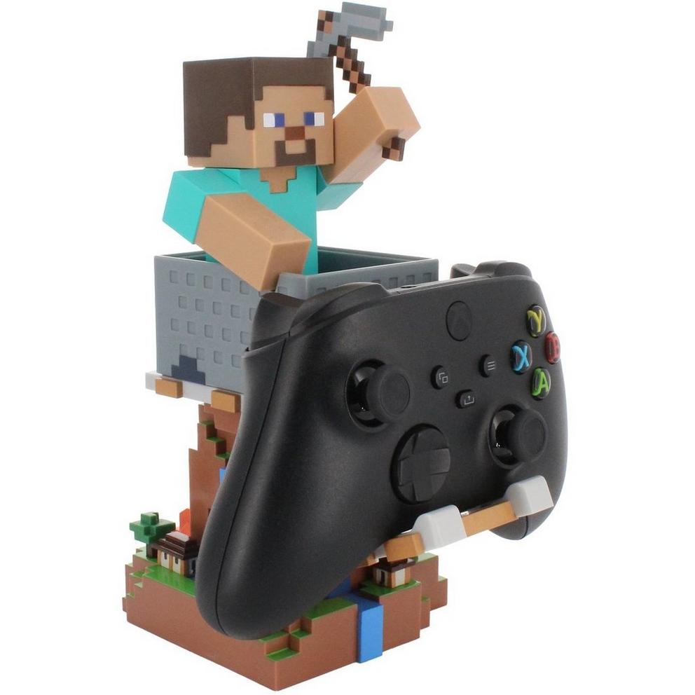 Minecraft: Steve Cable Guy R.E.S.T Collectible Figure Device Holder