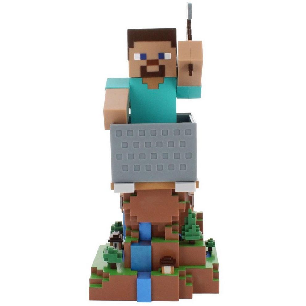 Minecraft: Steve Cable Guy R.E.S.T Collectible Figure Device Holder