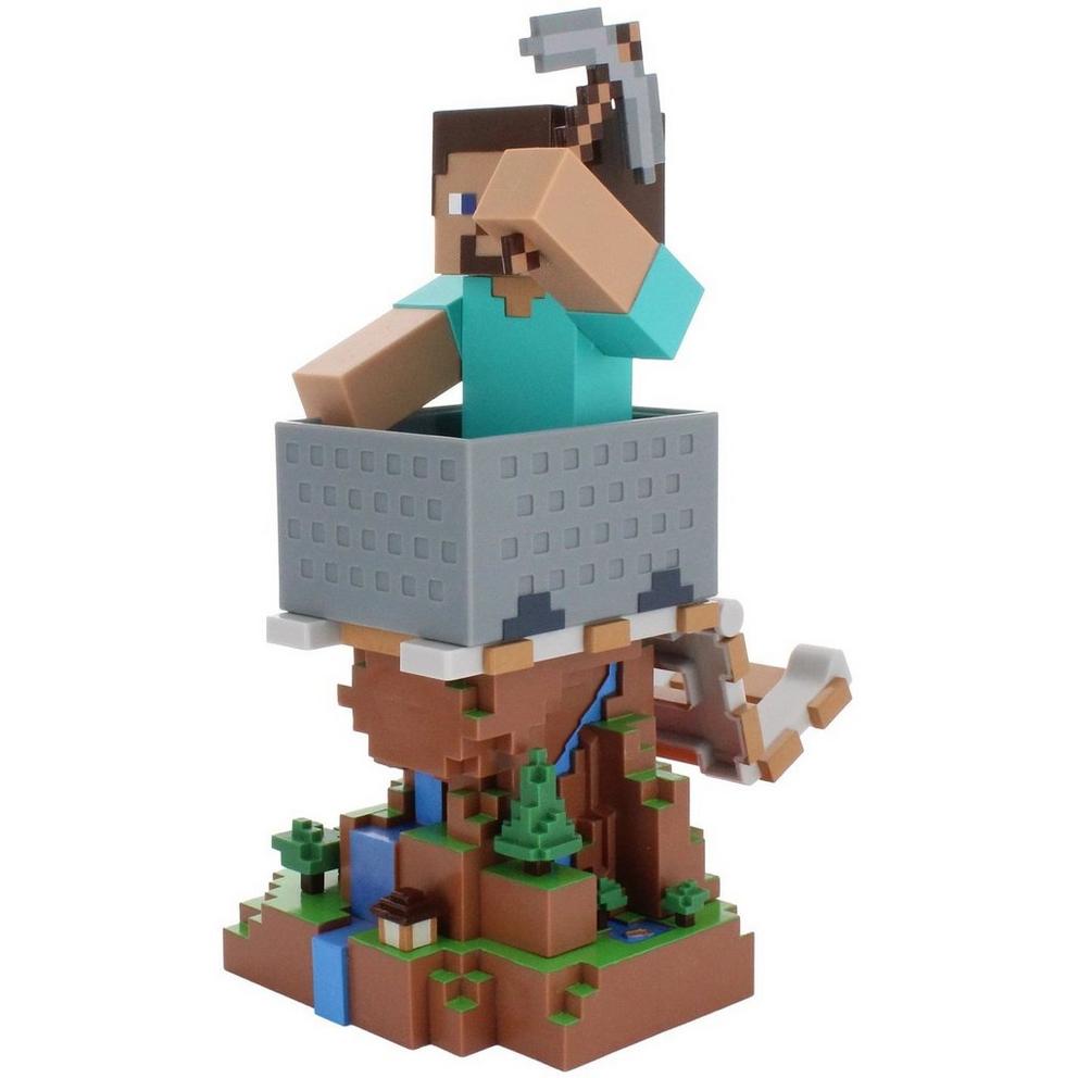 Minecraft: Steve Cable Guy R.E.S.T Collectible Figure Device Holder