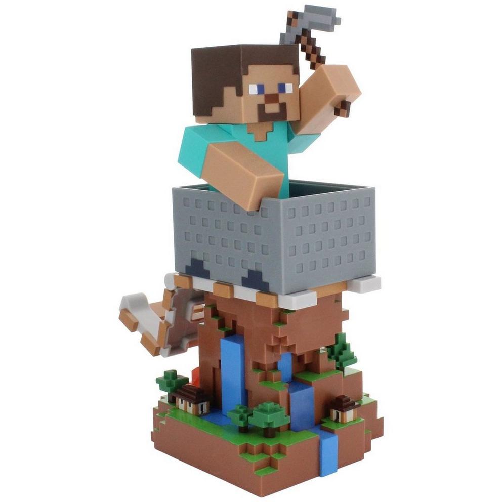 Minecraft: Steve Cable Guy R.E.S.T Collectible Figure Device Holder