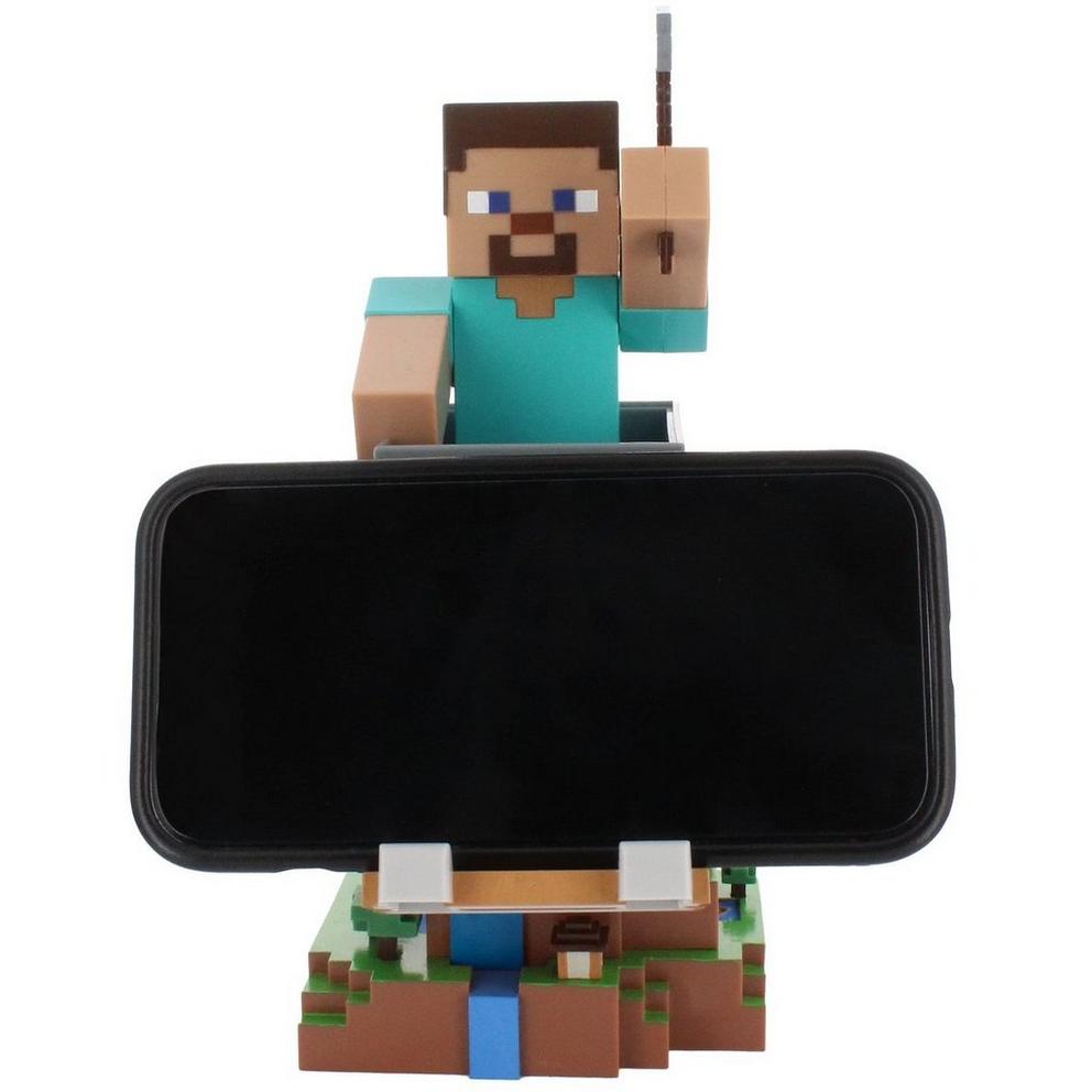 Minecraft: Steve Cable Guy R.E.S.T Collectible Figure Device Holder