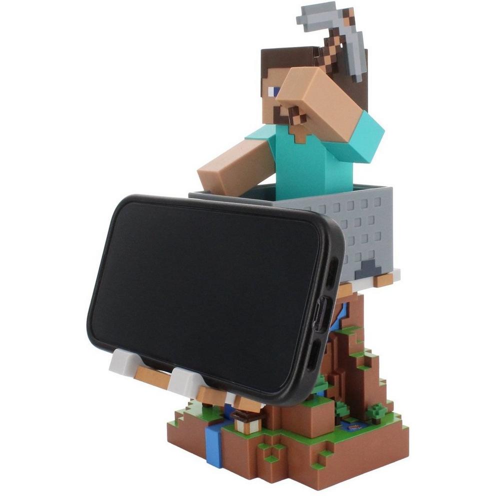Minecraft: Steve Cable Guy R.E.S.T Collectible Figure Device Holder