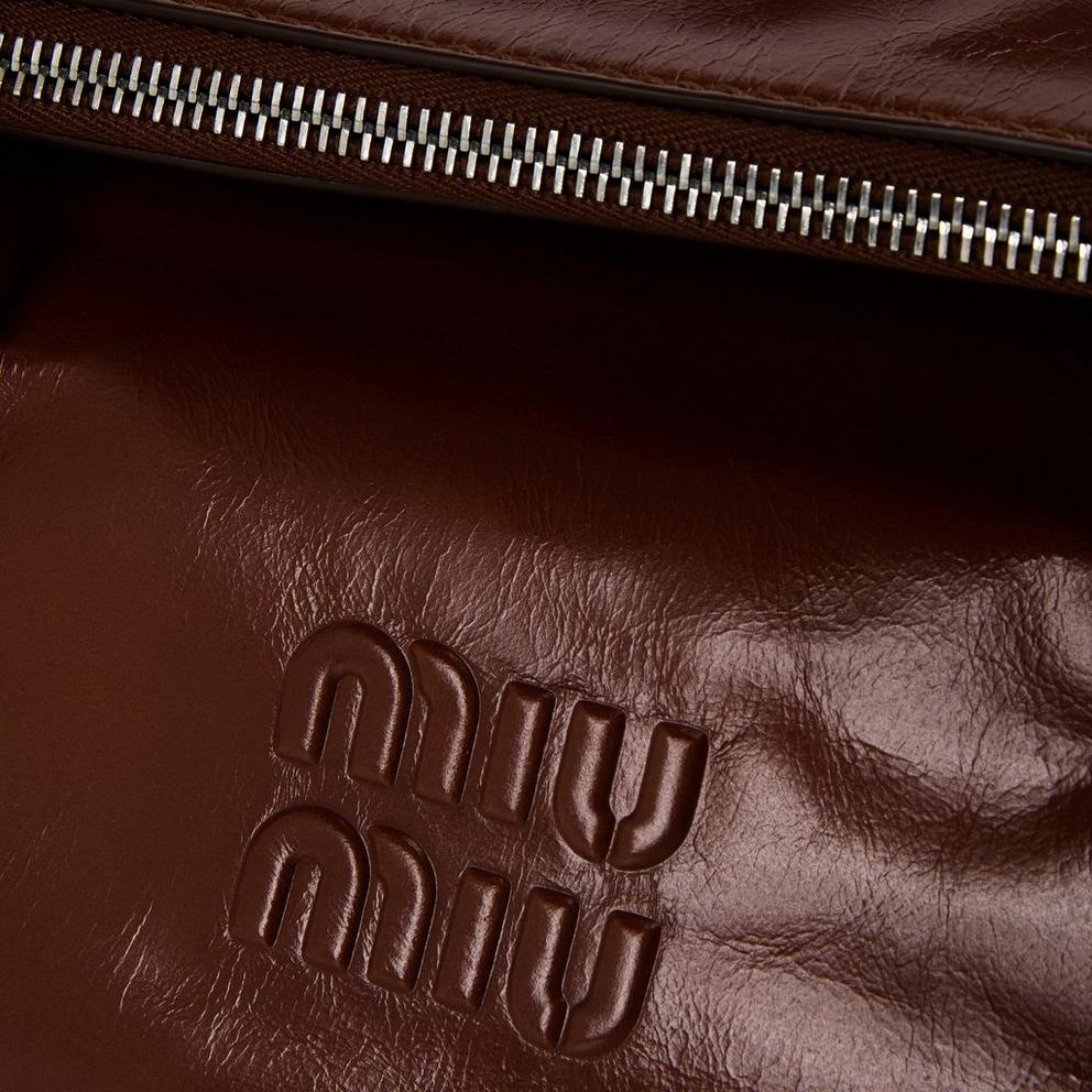 Miu Miu Miu Shiny Leather HB Ld64