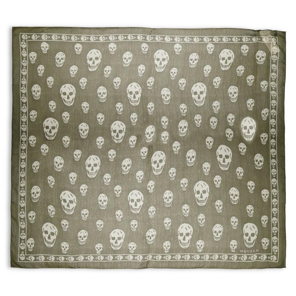 Alexander McQueen Alex Silk Chiffon Sc Ld63