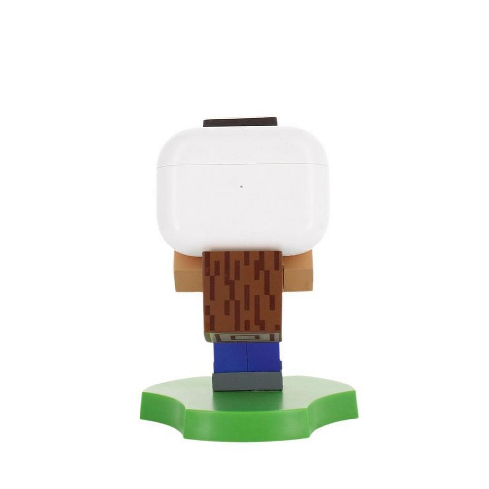 Minecraft: Steve Cable Guys Holdems Mini Phone Stand and Device Holder