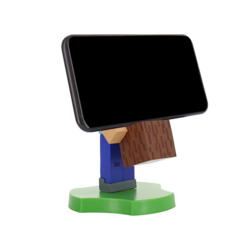 Minecraft: Steve Cable Guys Holdems Mini Phone Stand and Device Holder