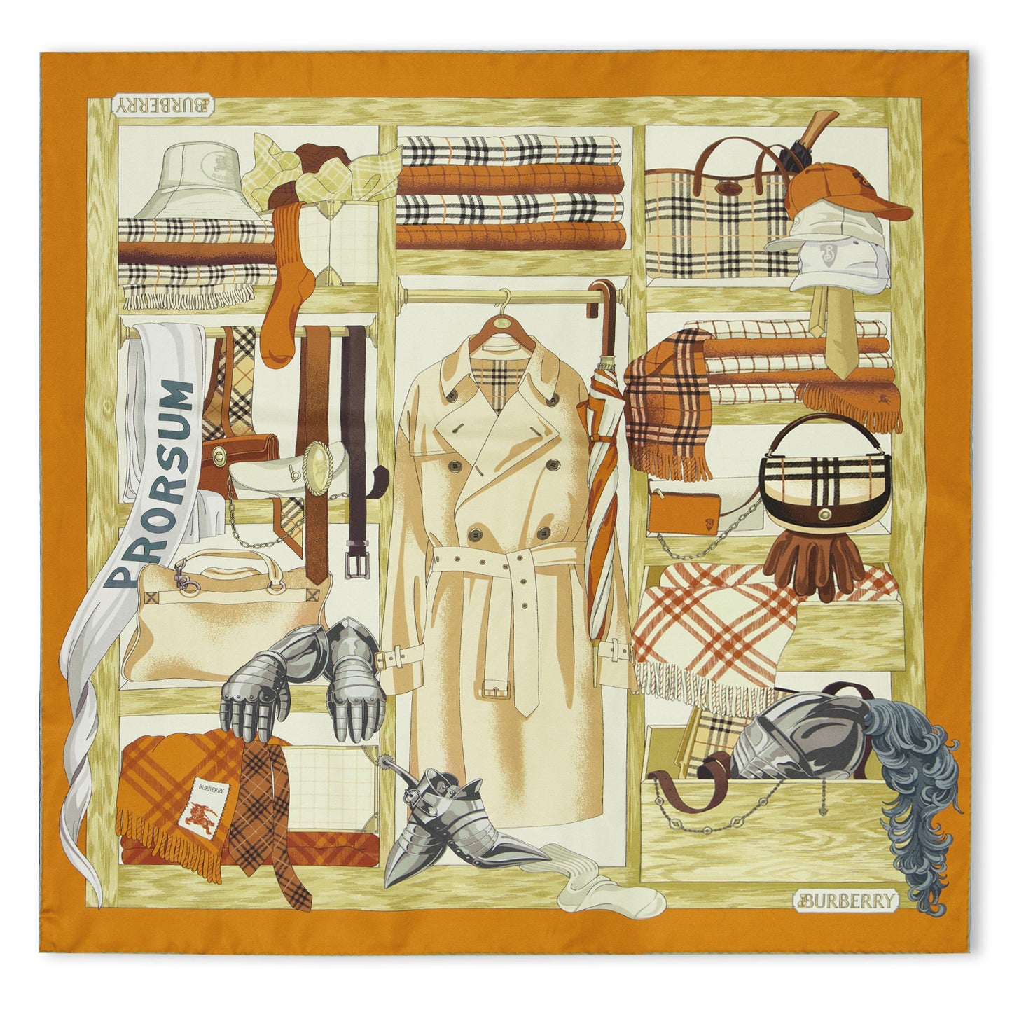 Burberry Women's Silk Scarf