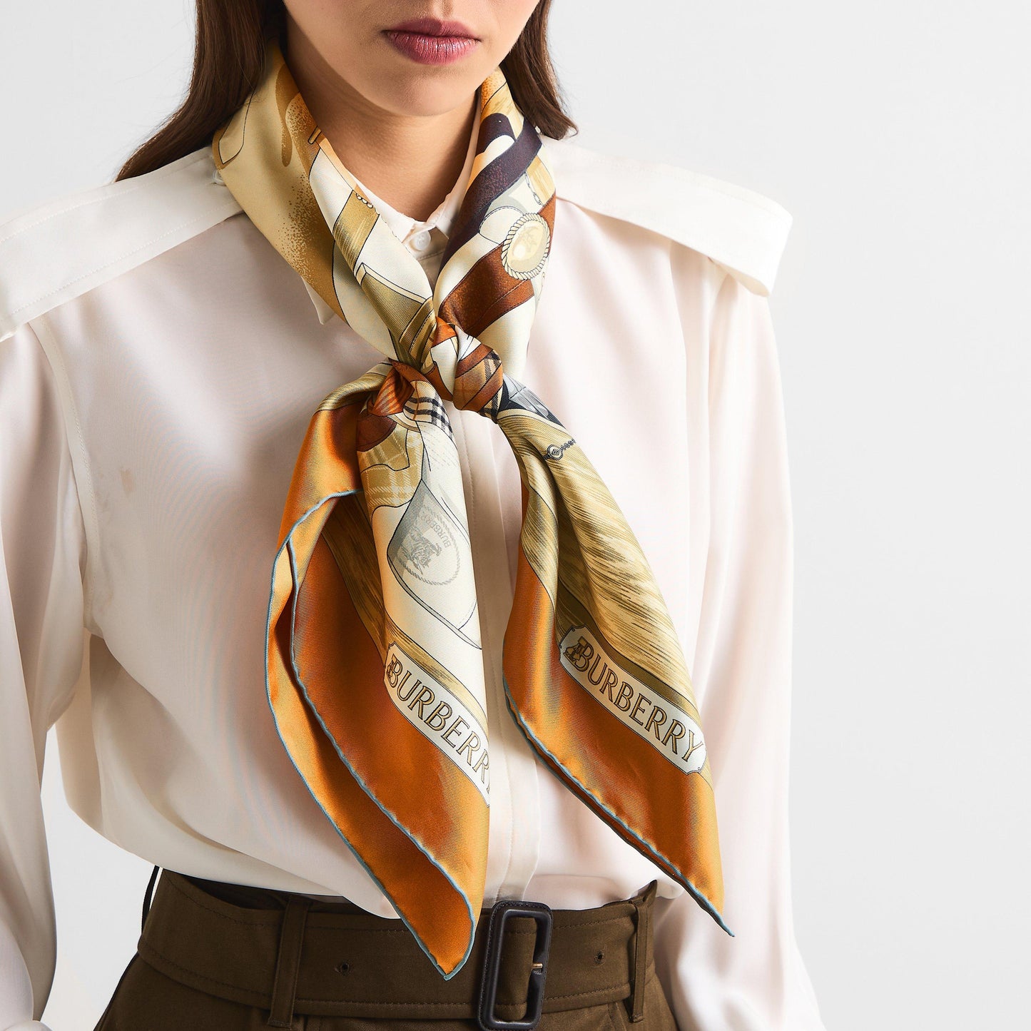 Burberry Women's Silk Scarf