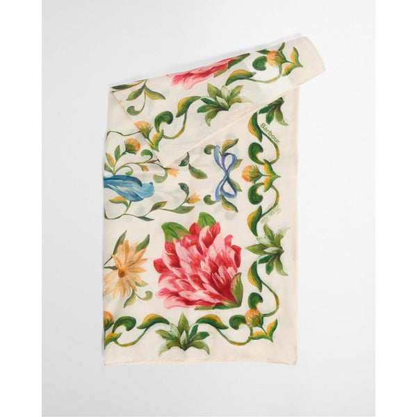 Barbour x Farm Rio Women's Silk Scarf