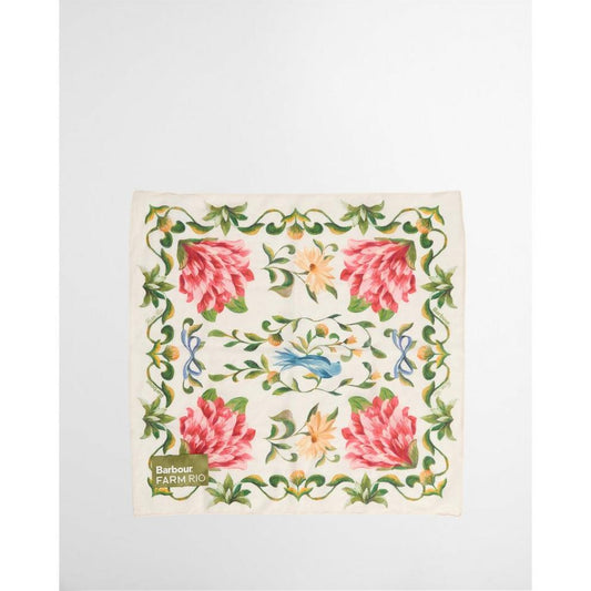 Barbour x Farm Rio Women's Silk Scarf