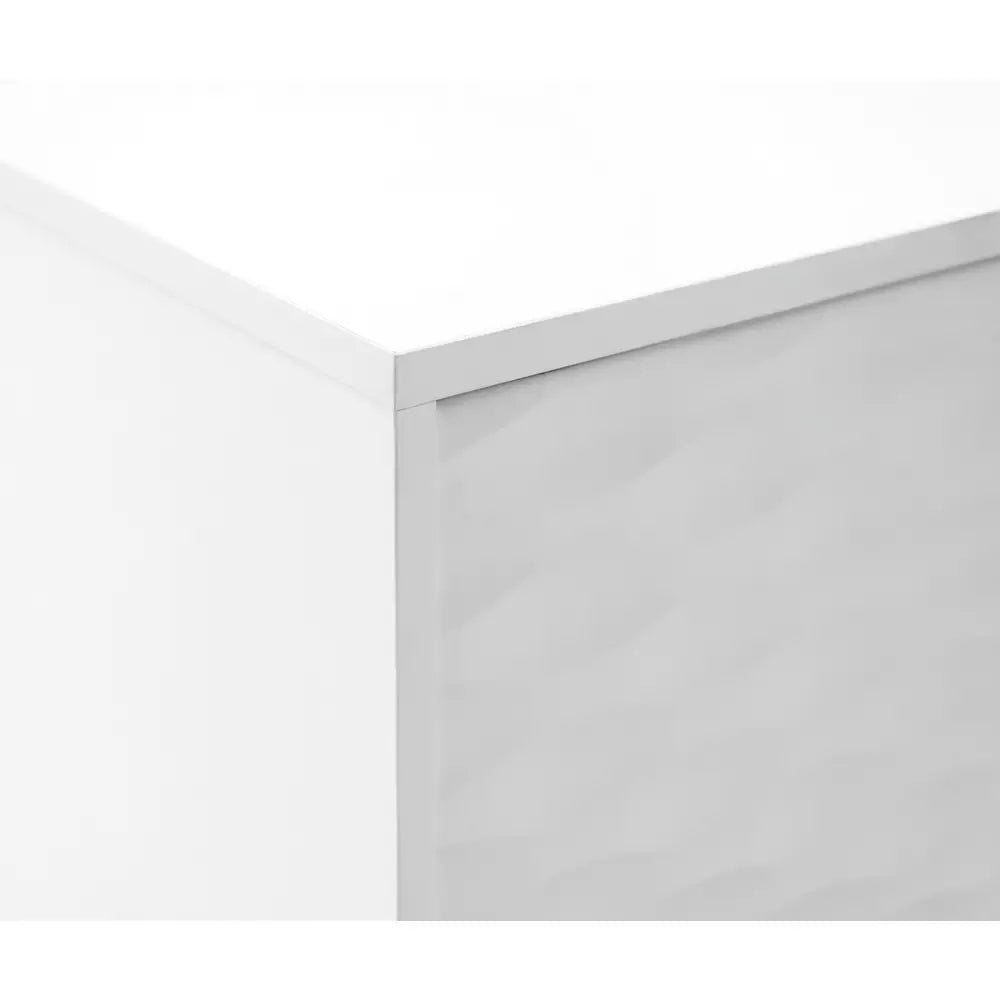 Habitat Zander Textured Large Sideboard - White