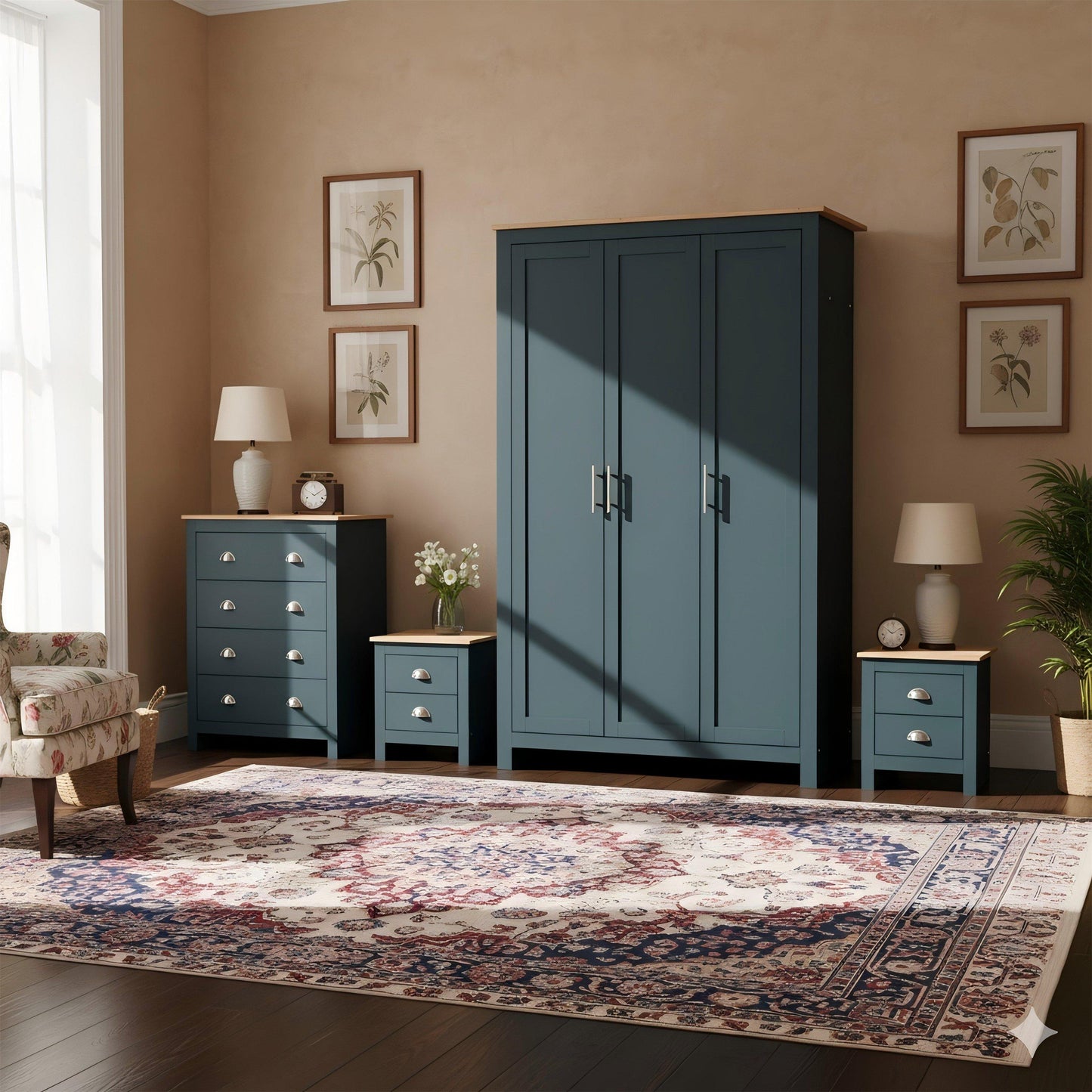 Lancaster Bedroom 4-Piece Set