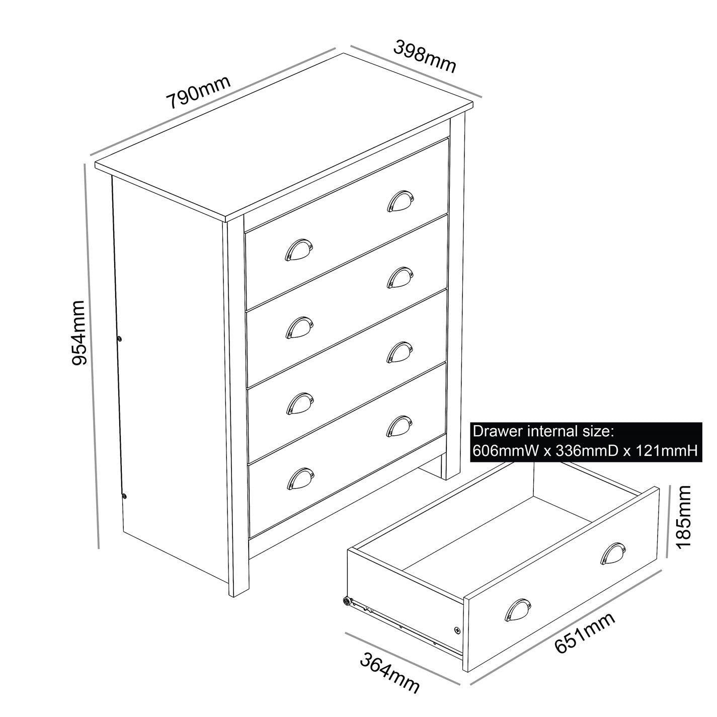 Lancaster Bedroom 4-Piece Set