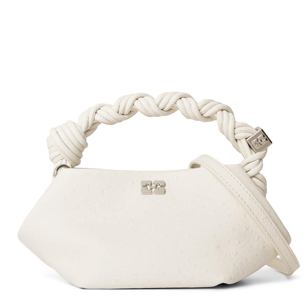 Ganni Women's Bou Mini Ostrich Bag