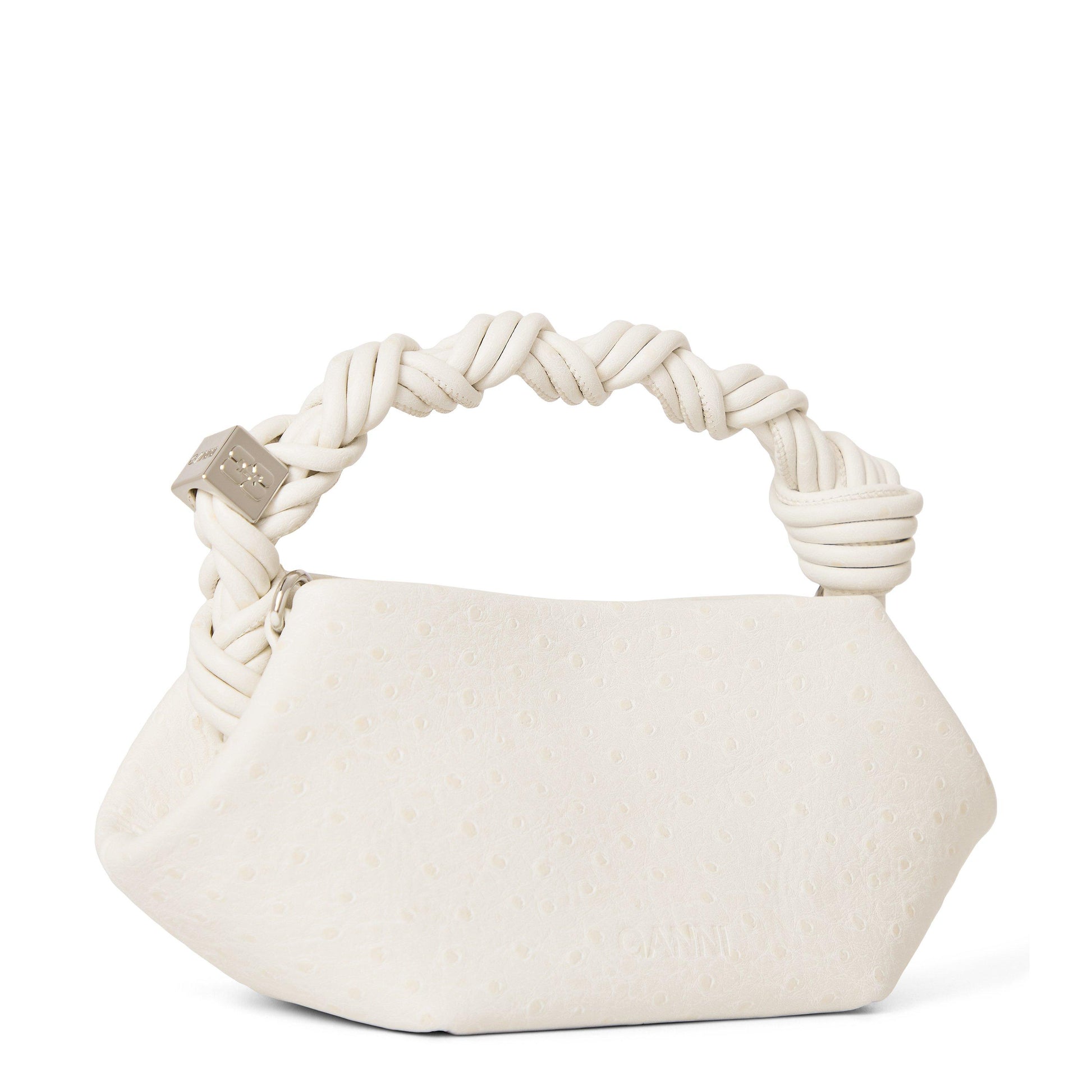 Ganni Women's Bou Mini Ostrich Bag
