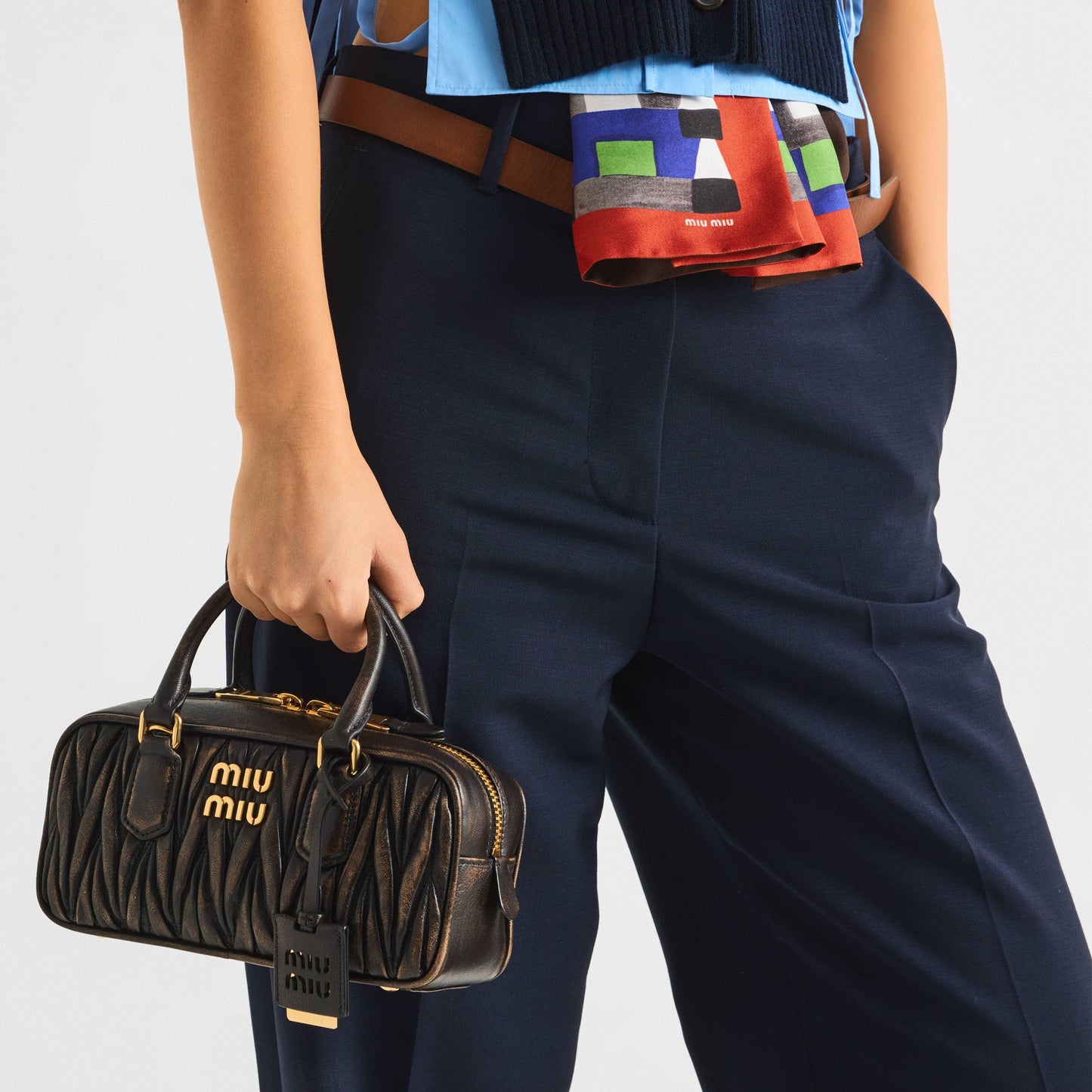Miu Miu Women's Arcadie Matelasse Mini Bag
